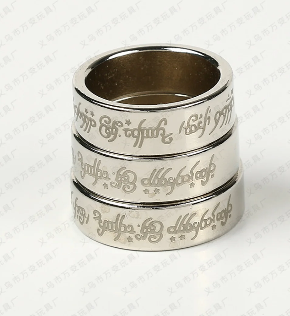 Silver/Gold Wizard PK Ring Magnetic (Available18/19/20/21mm) Magic Tricks,Magic Accessories,Mentalism,Satge Magic Props Magician