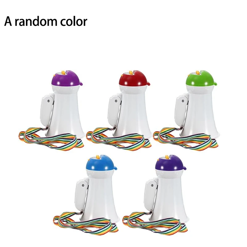 Gravador Megafone portátil e dobrável com alto-falante, amplificador portátil, Bullhorn, Hot