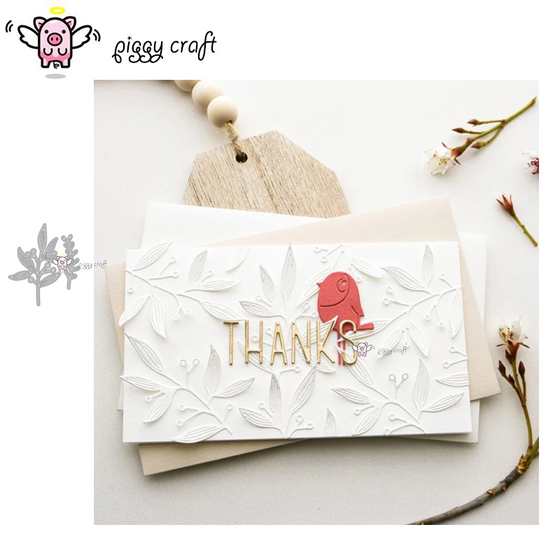 Piggy Craft Metal Cutting Dies, Cut Die Mold, Décoration du cuir chevelu, Scrapbook Paper Craft Knife, Mold Blade, Punch Stencils Dies