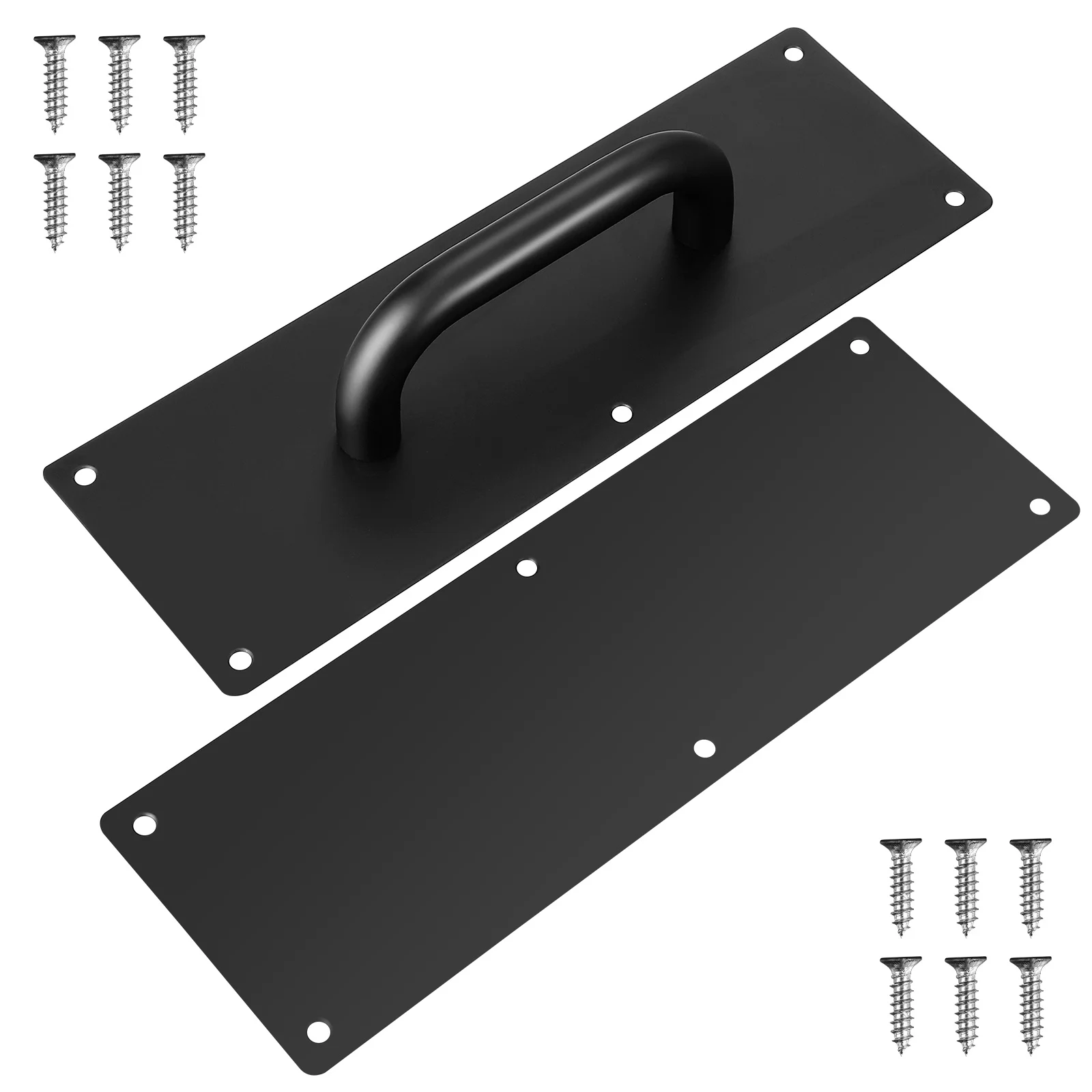 

Push Pull Plate Handle Stainless Steel For Wooden Sliding Barn Shed Closet Interior Composite Fire Attic Warehouse Door