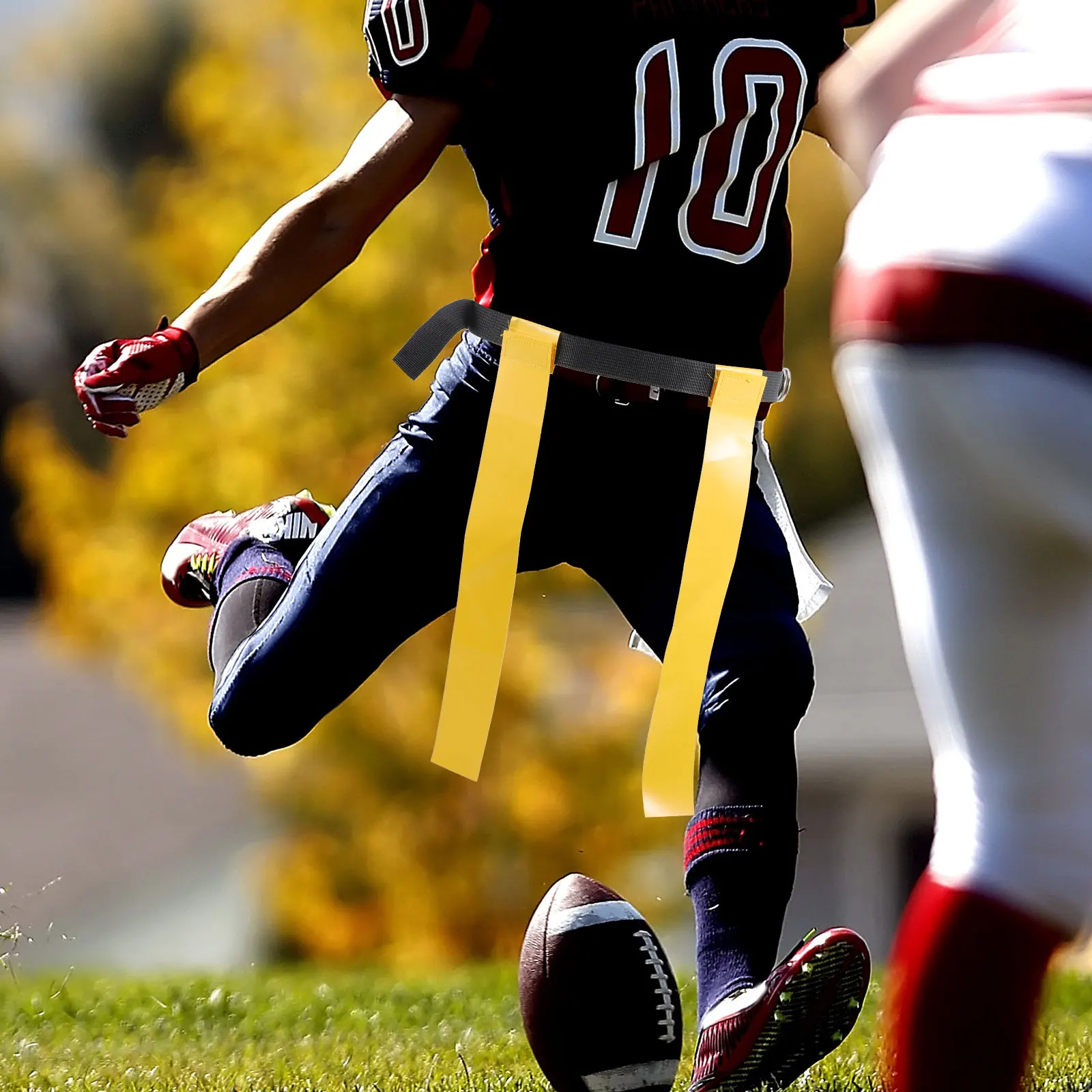 

Football Flag Belt With Lightweight Waist Flags Football Training Set Perfect For Outdoor Fun And Family Gatherings