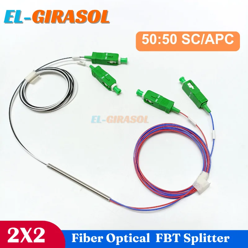 1PCS 2X2 Fiber Opti…