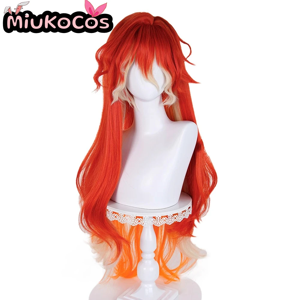 EN STOCK Peluca de cosplay Augusta MiukoCosplay Juego Wuthering Waves Cosplay