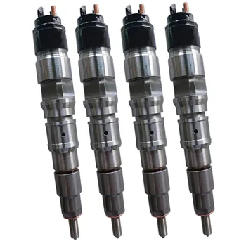 Diesel common rail injector fuel injection for DAEWOO DL06S DOOSAN DX225 excavator 0445120080 107755-0280 65.10401-7004A