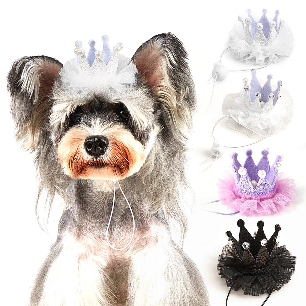 

Luxury Pet Birthday Party Hat for Dogs & Cats - Instagrammable Photo Prop High-Quality Birthday Hat for Pets