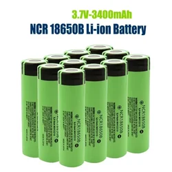 PURFIELD NCR18650B 3400mAh 3.7V 34B 18650 Rechargeable Lithium Battery For Flashlight Camera Toy Car Screwdriver Cells batteries