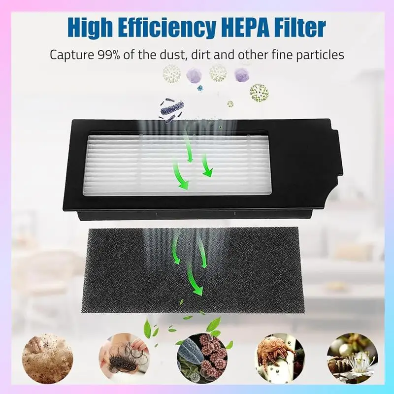 

ABRG-для Ecovacs Deebot X1 Omni Turbo, аксессуары для пылесоса, основная боковая щетка, HEPA-фильтр, швабра, тканевый мешок для пыли, детали