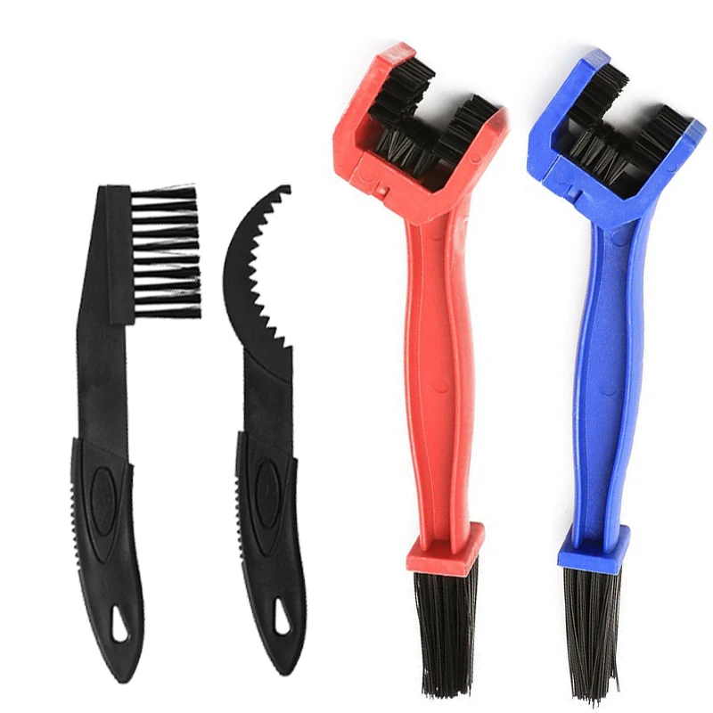 Bicycle Flywheel Pressure Plate Cleaning Brush High Strength Nylon Bicycle Chain Cleaning Brush Bicycle Cleaning Tool
