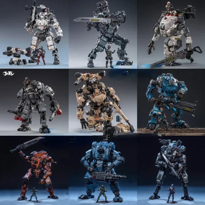 

JOYTOY Free Man Action Robot STEEL BONE Heavy Firepower Mecha Collection Model Toys Action Figure Toys Collection Gifts In Stock