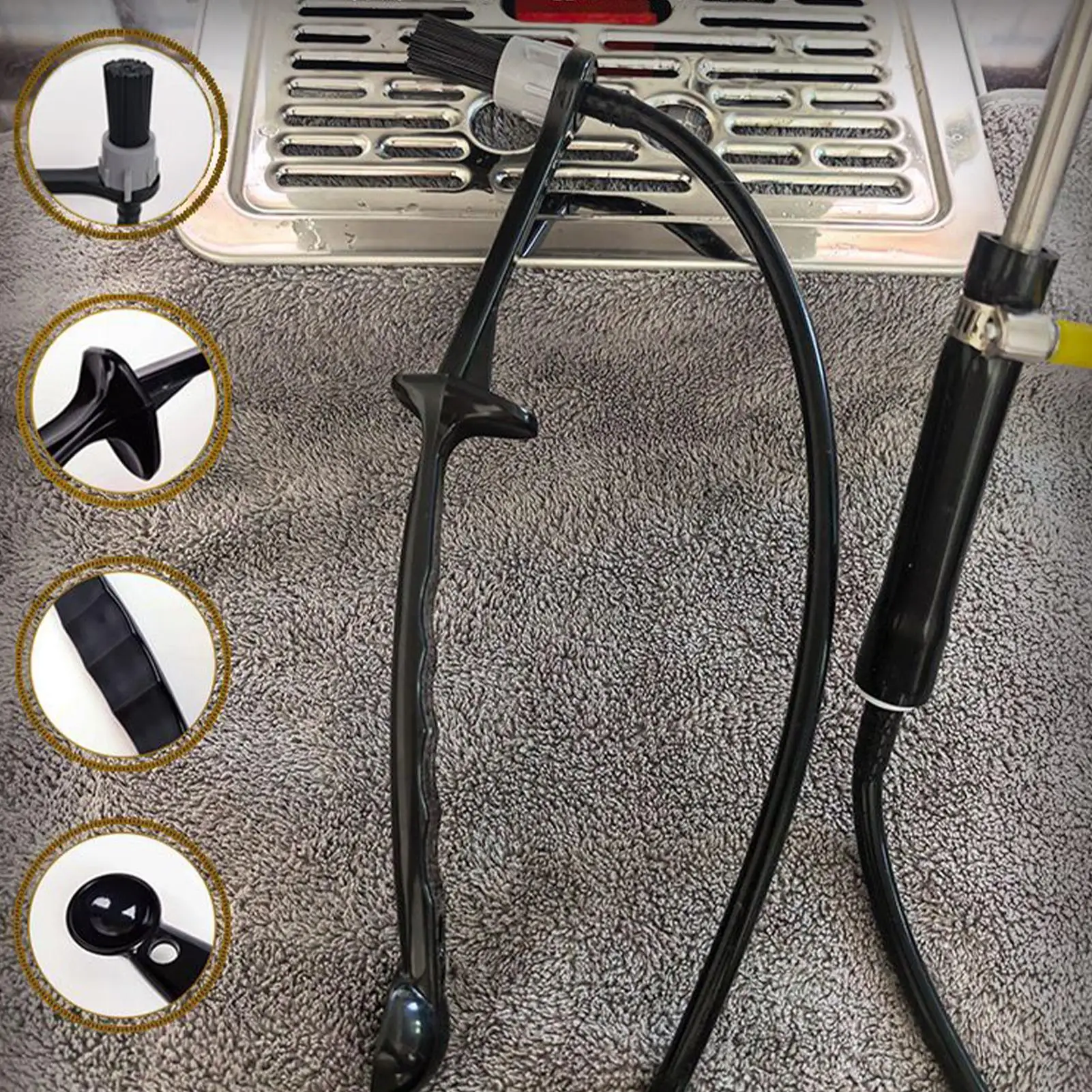 Cepillo de limpieza ajustable  - Coffee Equipment Home reseña y precio