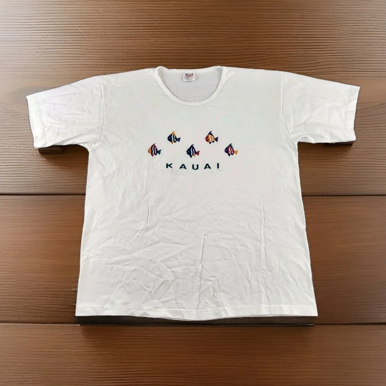 ВИНТАЖНАЯ Женская рубашка Kauai Hawaii Extra Large Tropical Fish Island HI Ladies A40 ВИНТАЖНАЯ Женская рубашка Kauai Hawaii Extra Large Tropical Fish Island HI Ladies A40