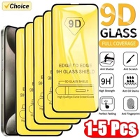 9D Tempered Glass For Samsung S25 Ultra S23 S24 FE Plus A16 A56 5g A55 A54 A07 A53 A26 A35 A17 A73 A06 M55 A25 Screen Protector