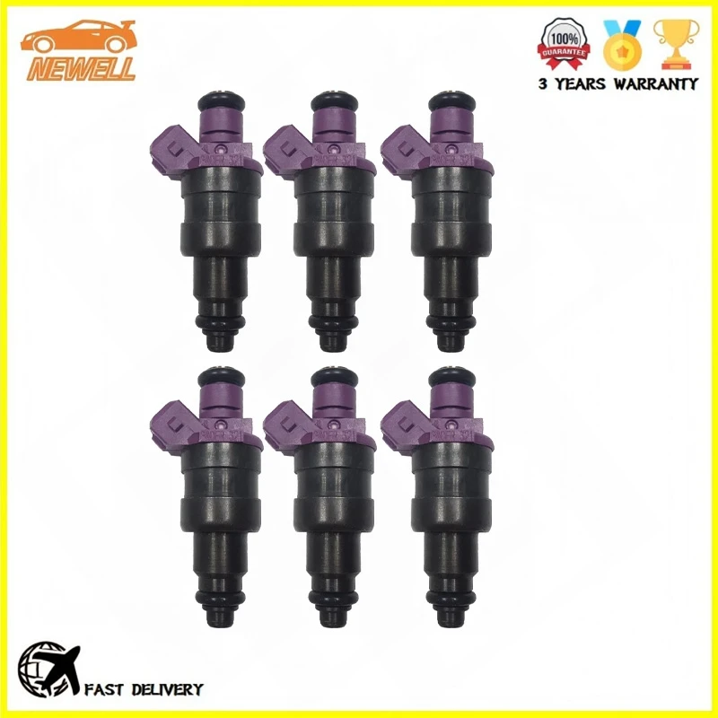 6pcs 4612176 FJ632 Fuel Injector For CHRYSLER DYNASTY 1992-1993 V6-3.3L For DODGE CARAVAN 1992-1993 V6-3.3L