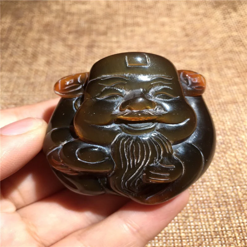 골동품 기타 공예품, 호른 조각, 핸드 피스 펜던트, 도매 공급