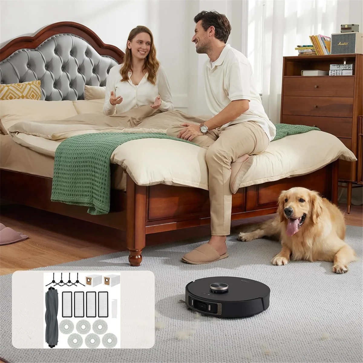 ل Dreame L20 الترا روبوت فراغ استبدال أجزاء فرشاة جانبية رئيسية مرشحات Hepa ممسحة الملابس أكياس الغبار الملحقات