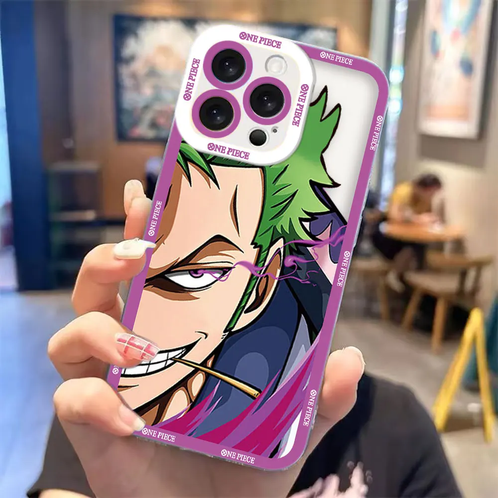 One P-Piece Luffys Zoros Clear Phone Case For Infinix HOT ZERO 60 50 40i 30 30I 20I 20S 12 11S TECNO SPARK 10 20 30C 40 Case