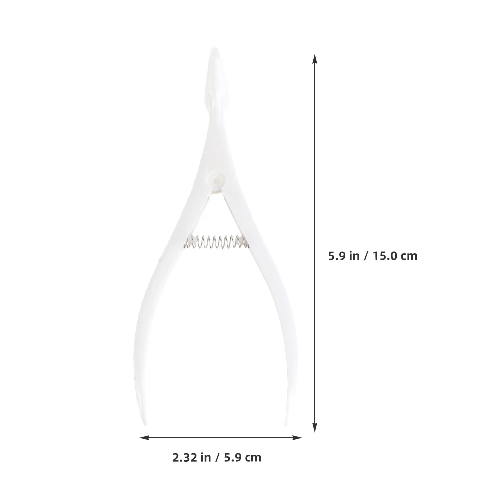 Espéculo Nasal Descartável para Nariz, Ferramenta De Inspeção De Plástico, Acessório Hospitalar, Peças De Cirurgia De PVC, 25 Pcs