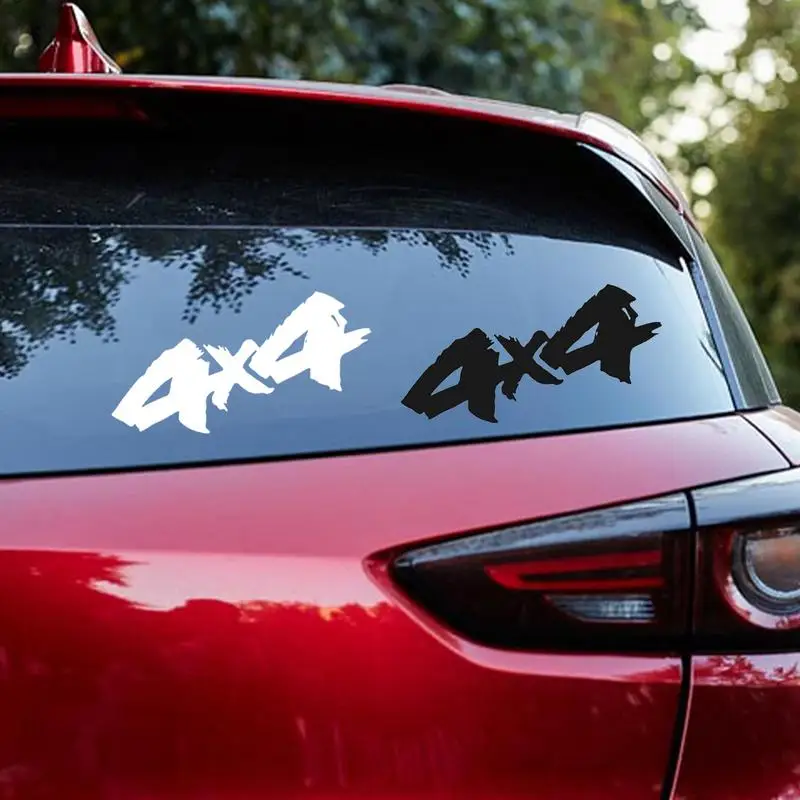 Waterproof Car 4x4 Sticker Versatile Off Road Stickers 4x4 Car Decal For Window Body Bumper Door Automotive Styling Accessories