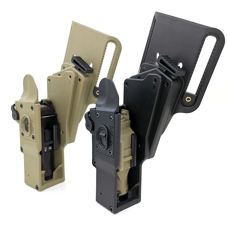 Sotac Multifunctional Holster Adapter Tactical Hunting Pistol Compatible for Stored XH15/XH35/X300UH-B Weapon Flashlight