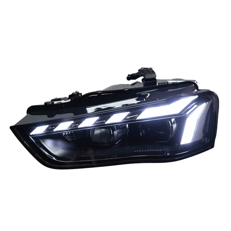 Suitable for 13-16 Audi A4L Headlight Assembly Modified LED Running Lights Cross-Border Lighting