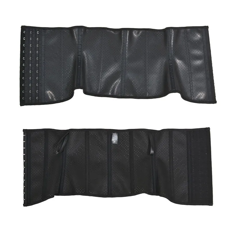 2025 جديد سم مشرق قصير الخصر 11 خطاف 9 شبكة فولاذية تنفس شبكة اللاتكس الخصر اللياقة البدنية الرياضة حزام البطن