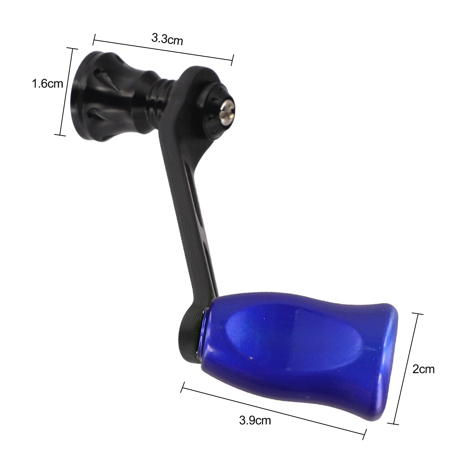Fishing Reel Crank Handle Rocker For DAIWA FOR FUEGO FOR SALAMANDURA Baitcast Reel Carbon Single Handle With Knob Fishing Tackle