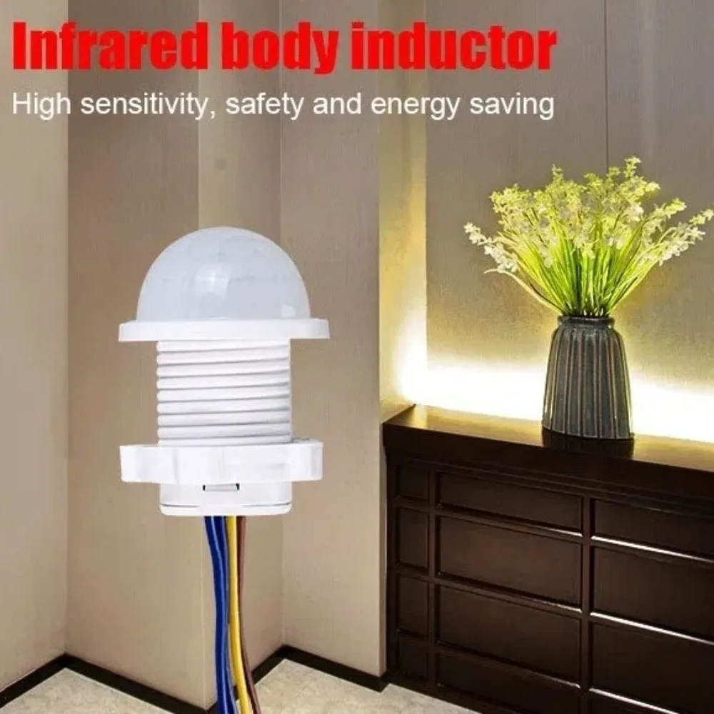 

Quality 110V 220V Infrared Body Sensor Switch Auto On Off Mini Motion Sensor Switch LED PIR Infrared Motion Sensor Home