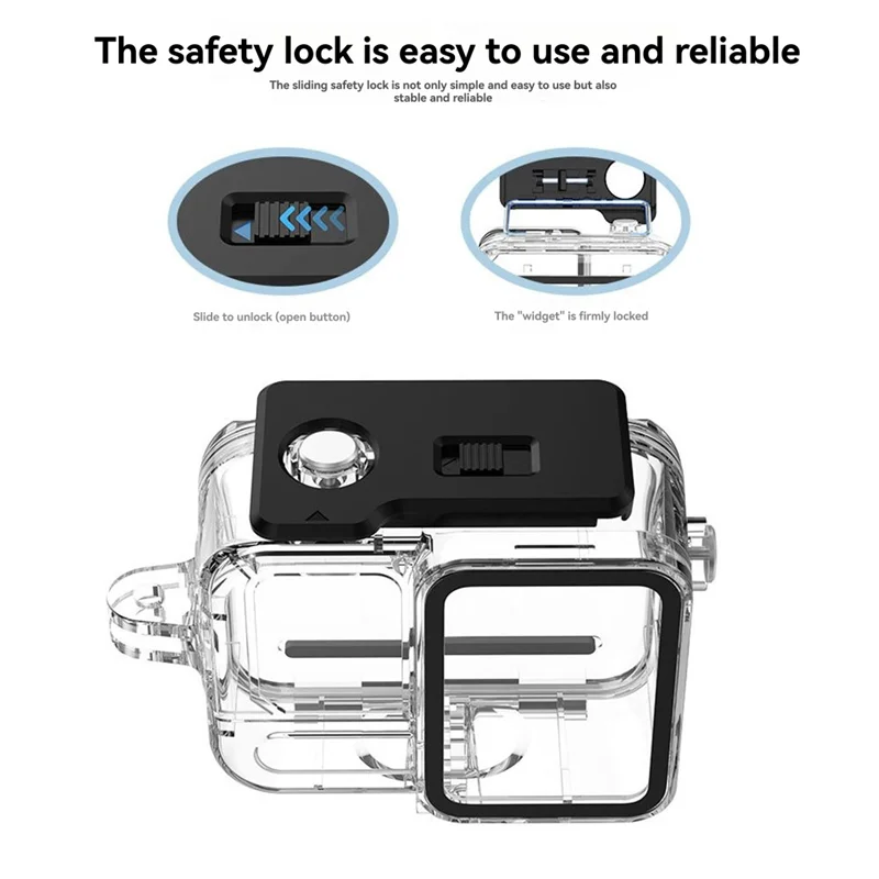 A72Z Dive Case Protective Cover Shell 45M Sports Camera Insta360 Ace Pro 2 Accessorie