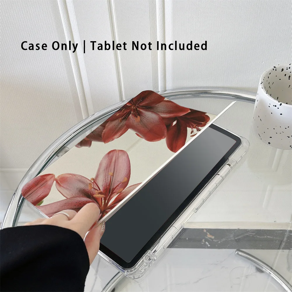 حافظة لجهاز ipad، حافظة ذكية متوافقة مع iPad Air 6، Air 5,4، ومتوافقة مع iPad 10 (10.9 بوصة)، Pro 2024، air m3/a16 2025 #4