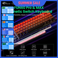 Akko MonsGeek FUN60 PRO&MAX HE Machanical Keyboard Magnetic Switch 60% Esports Gaming Keyboard Rapid Trigger 8K Custom Keyboard