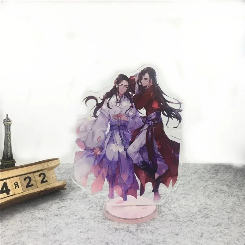 New Tian Guan Ci Fu Heavenly Officials Blessing Acrylic Stand Model Plate Decoration Desk Figure Display Girl Fan Gift BL Couple