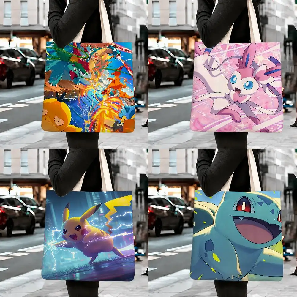 bolsas-de-armazenamento-pokemon-greninja-bolsa-de-viagem-bolsa-de-ombro-para-praia-verao-reutilizavel-sacola-de-compras-arte-de-anime
