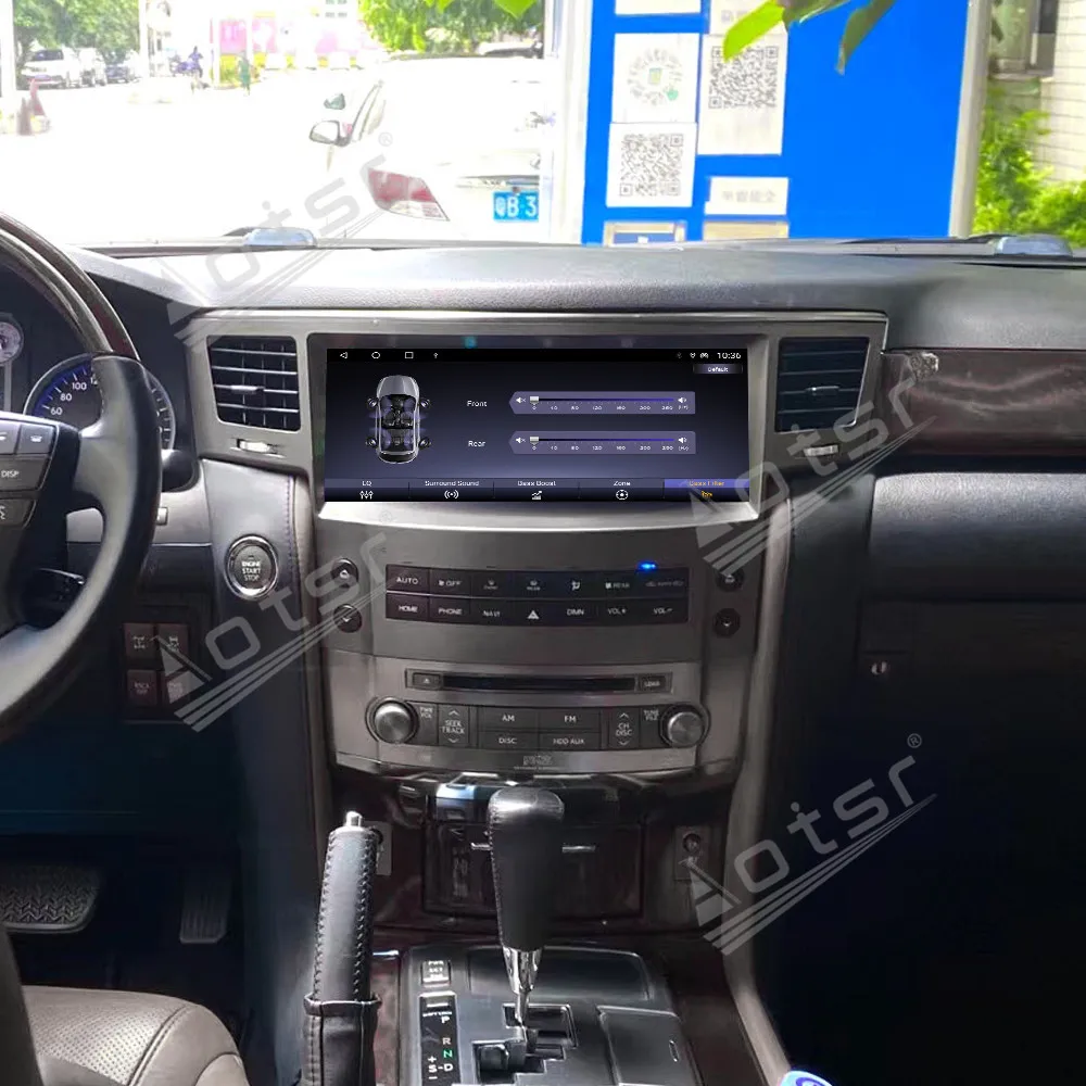 12.3 Inch Android Multimedia Radio For Lexus LX570 2008~2015 GPS Navigation Audio Unit Stereo Receiver Accesorios Auto Smart HD
