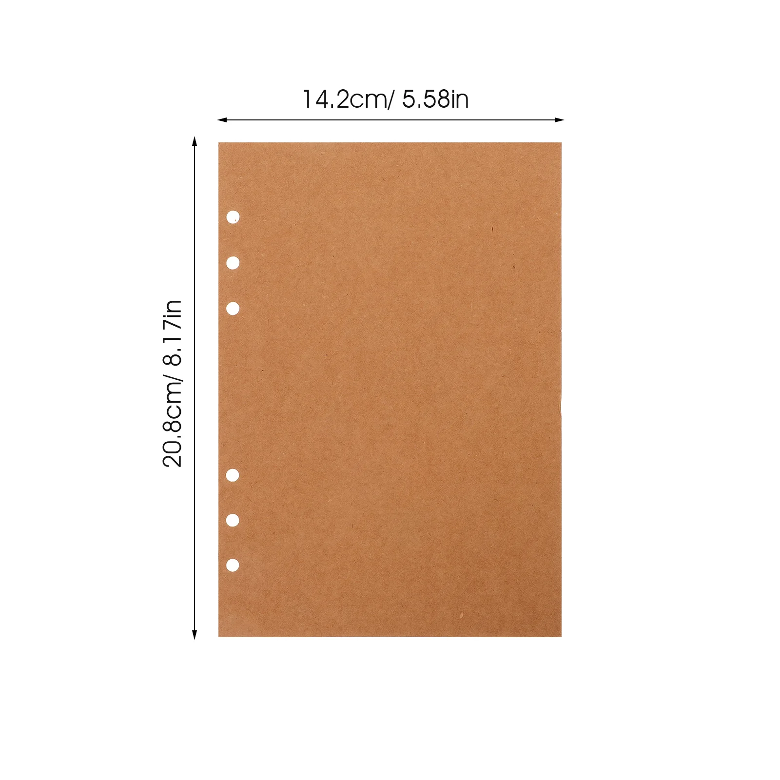 Smooth Refill Paper 60 Sheets Notepad Replacement Loose-Leaf Notebook Paper for Fountain Pens and Most Types of Pens