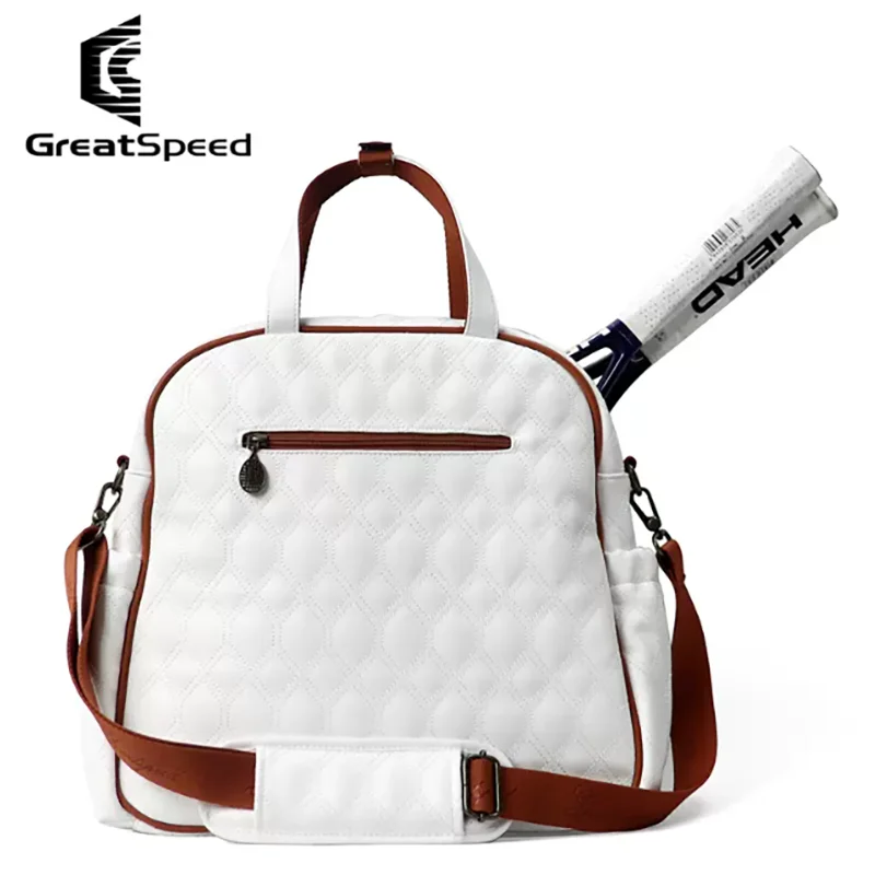 2024 New Greatspeed Tennis Badminton Raquet Sports Bag Men Women Adult Racket Pack Can Hold 2 Rackets