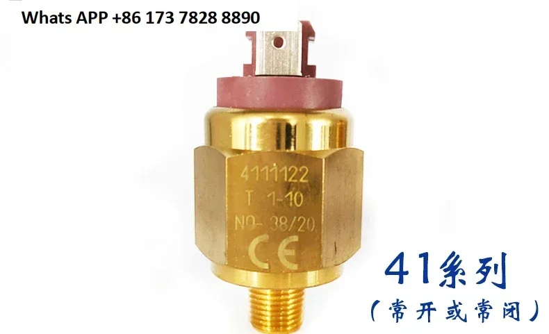 Imported hydraulic overload protection adjustable mechanical normally open 4111122 pressure double touchpoint switch 4920/4820