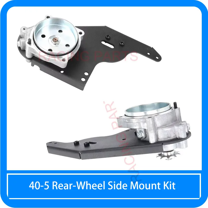 Left Side Engine Mount Kit for 4 Stroke 49cc Gas Bicycle Engine Motorized Bike Motor