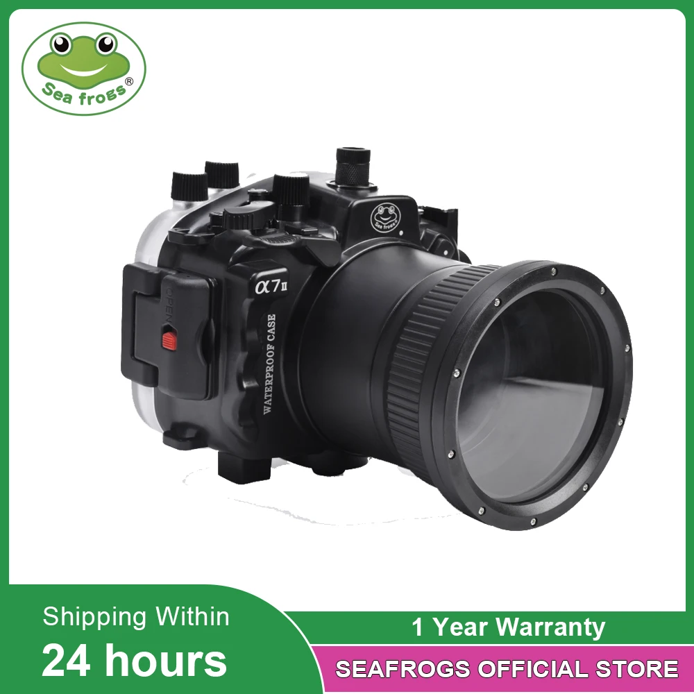 Waterproof Box Underwater Housing Camera Diving Case Cover For Sony A7 II A7S A7R Mark II A7II A7M2 A7R2 A7RII 28-70mm 90mm Lens