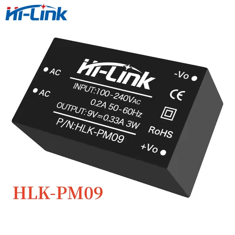 Hi-Link HLK-PM01 HLK-PM03 HLK-PM09 HLK-PM12 HLK-PM15 HLK-PM24 220V to 3.3V/5V/9V/12V/15V/24V AC DC Converter Power Supply Module