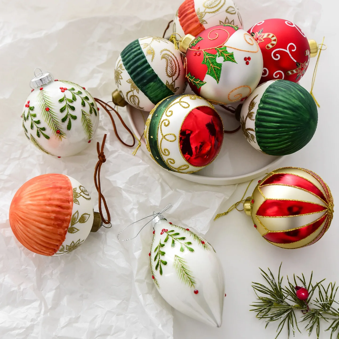 

Christmas Decoration Glass Ball Ornaments Decoration Christmas Tree Pendant Christmas Ball Decoration Cabinet Window Party Decor