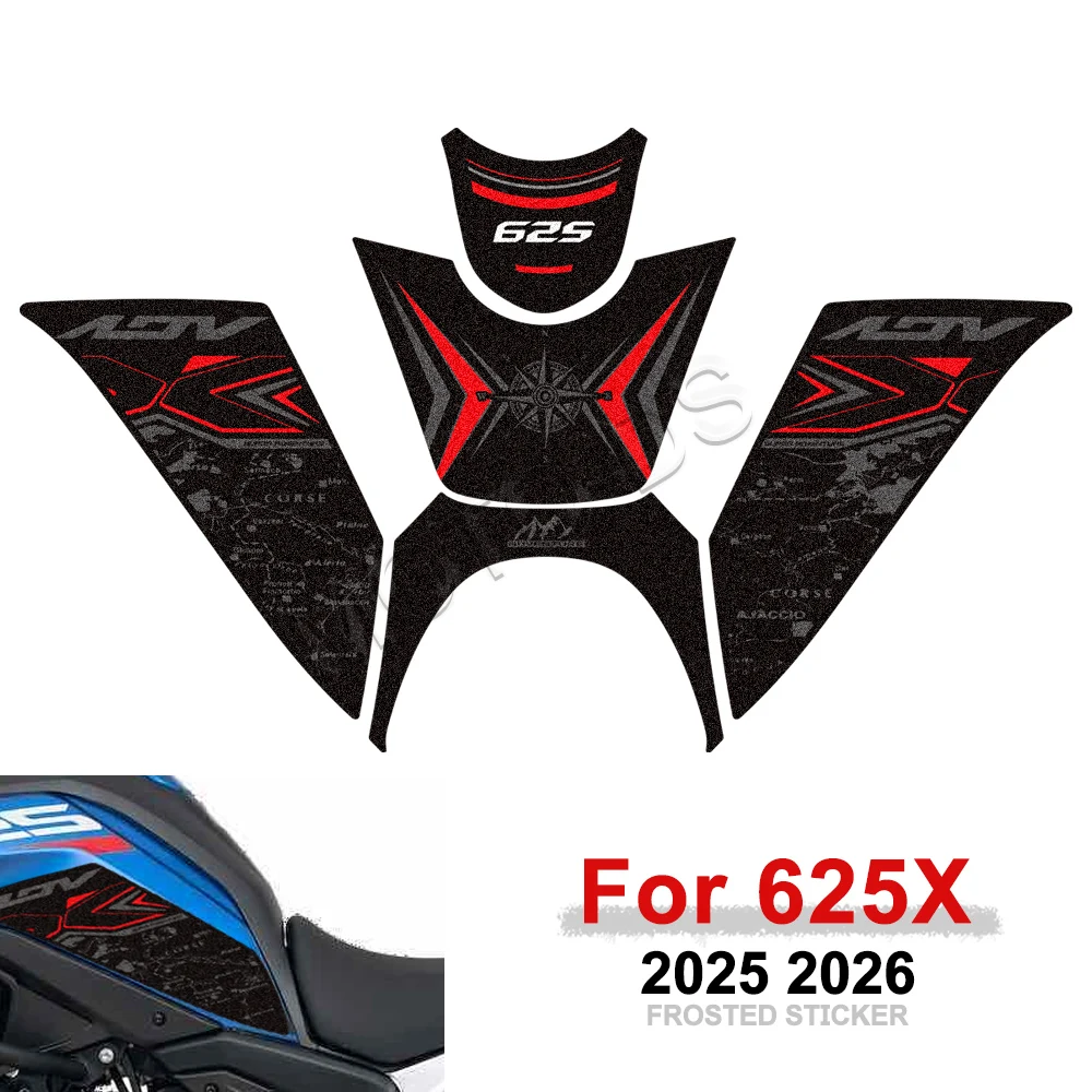 kove-625x-アドベンチャー-adv-エクスプローラー-バイク-625-x-アクセサリー-タンクパッド-サイド燃料プロテクター-ステッカー-デカール-2025-2026用