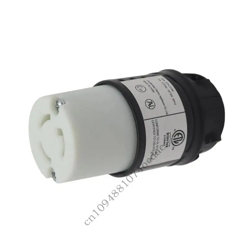 

0xxc Ceavel Duty Electrical Plug Connector 15A 125V 2 Poles 3 Проводник для мотомов