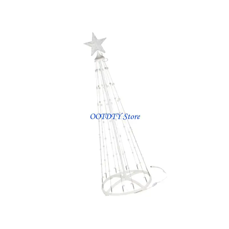 

367a включен в конус рождественской еловой металлической рождественской елочной базы