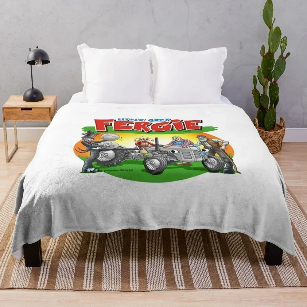 

Little Grey Fergie and friends Throw Blanket Fluffy Cozy Throw Blanket for Home Decor