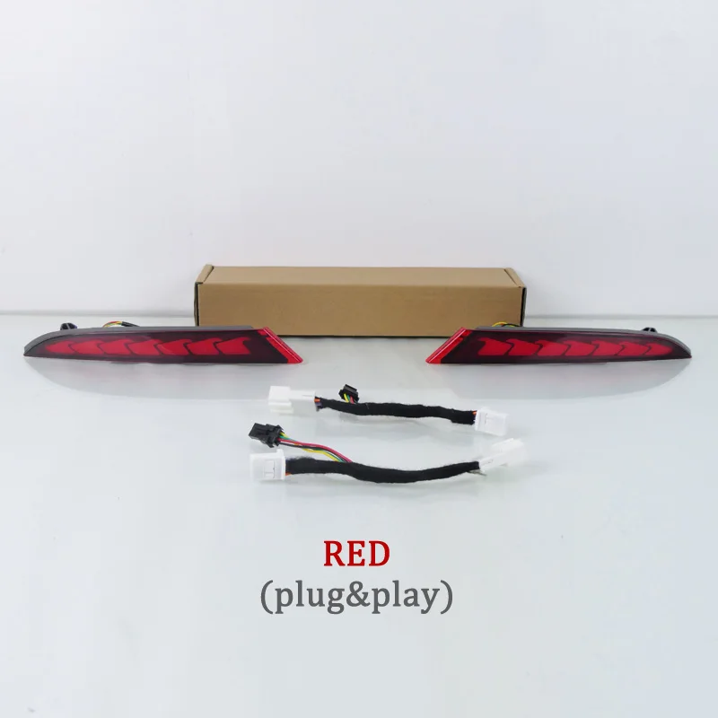 LED Rear Bumper Light For BYD ATTO 3 2023-2024 Plug&Play 3-in-1 Functions Rear Running Light + Brake + Turn Signal