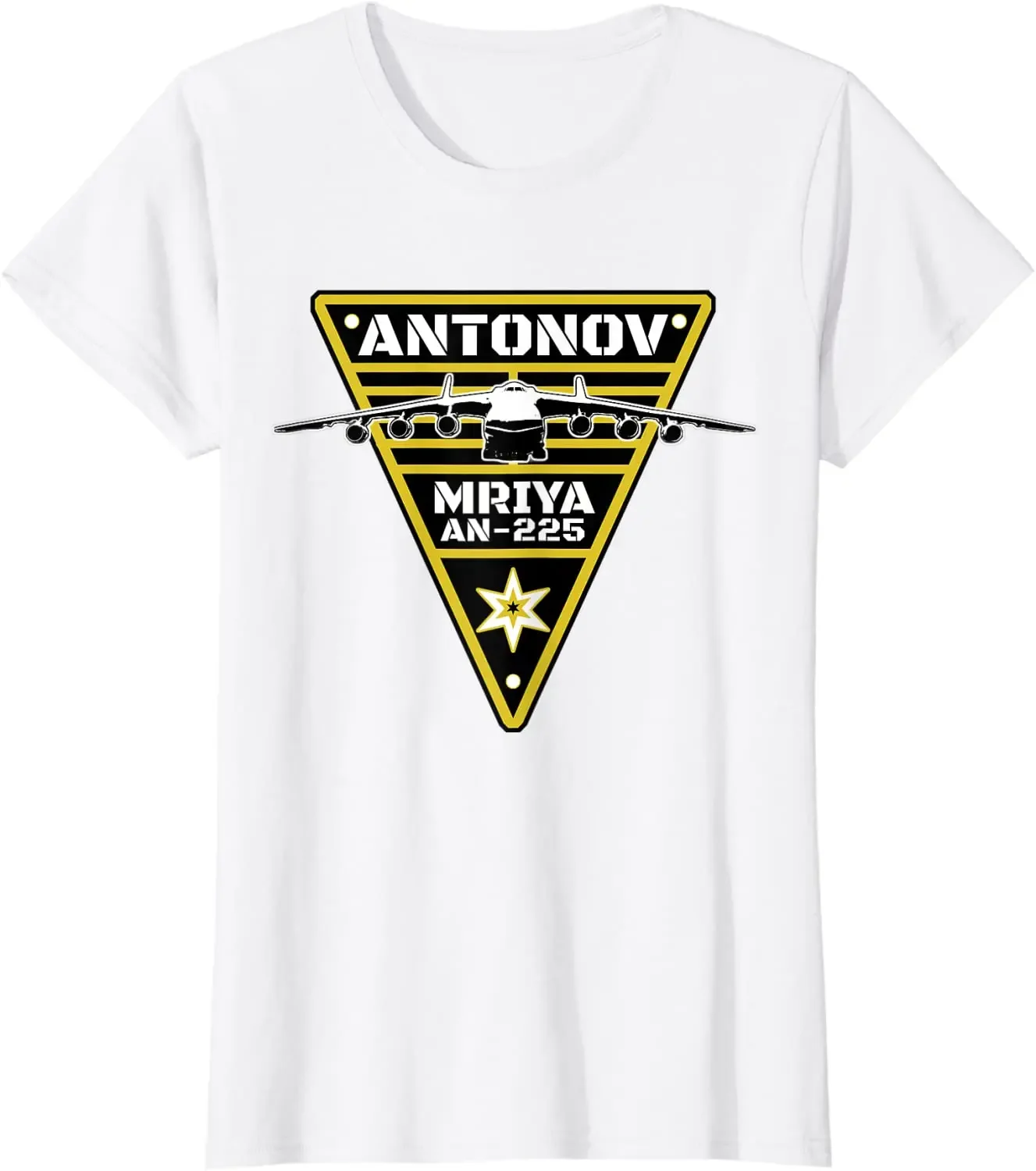Soviet Legacy Antonov An 225 “Mriya” Transport Aircraft T-Shirt. High Quality Cotton, Loose, Big Sizes Top, Casual Tshirt S-3XL