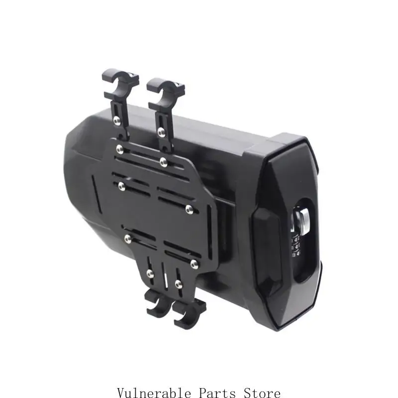 

D0UC Universal Waterproof Motorcycle Toolbox ABS Aluminum Side Storage for CR1000L
