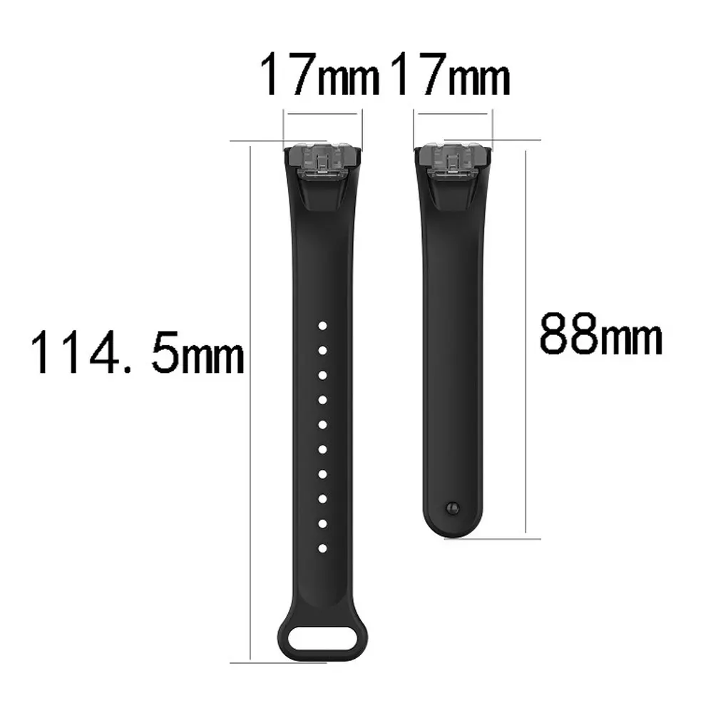 Silicone Sport Watch Band Strap Wrist Band Strap for Samsung Galaxy Fit SM R370 Smart Bracelet Watch Strap Accessories