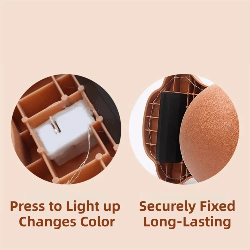 

Надувной мяч-попрыгун «Капибара» со светящимся эффектом, утолщенный, прочный, эластичный, для игр на улице