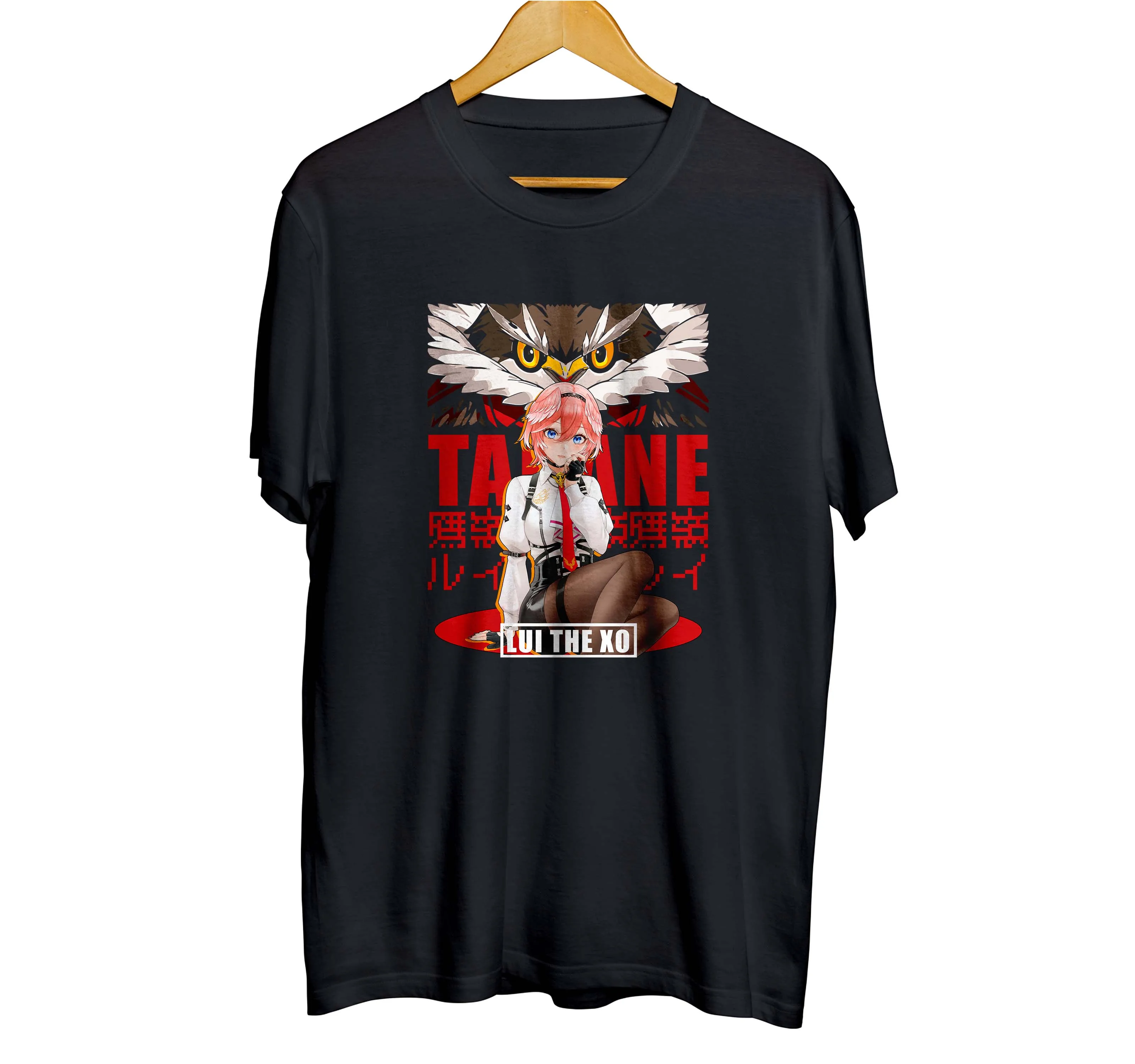 

T-shirt distroanime vtuber TAKANE LUI THE XO - HOLOLIVE JPN 100% cotton combed 30s
